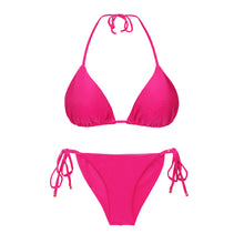 Cargar imagen en el visor de la galería, Product Front: Rio De Sol Conjunto Set Shimmer-Olinda Tri-Inv Cheeky-Tie