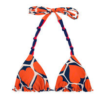 Cargar imagen en el visor de la galería, Product Front: Rio De Sol Sostén Top Amore-Red Tri-Rev