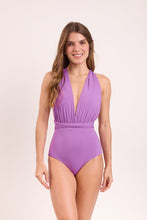 Cargar imagen en el visor de la galería, Model Front: Rio De Sol Una Pieza Bio-Floreira Marina