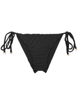 Cargar imagen en el visor de la galería, Product Front: Rio De Sol Bragas Bottom Malibu-Black Frufru