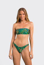 Cargar imagen en el visor de la galería, Model Front: Rio De Sol Sostén Top Wilds Bandeau-Reto