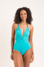 Cargar imagen en el visor de la galería, Model Front: Rio De Sol Una Pieza Nanai Marina