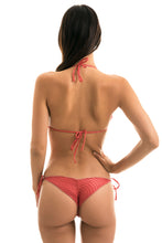 Cargar imagen en el visor de la galería, Model Back: Rio De Sol Bragas Bottom Kiwanda Madras Frufru