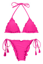 Cargar imagen en el visor de la galería, Product Front: Rio De Sol Conjunto Set Amaranto Frufru