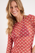 Cargar imagen en el visor de la galería, Image 07: Rio De Sol Vestido De Playa Floral-Scales Dress Lucy