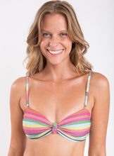 Cargar imagen en el visor de la galería, Gallery: Rio De Sol Sostén Top Supercolor Bandeau-Joy