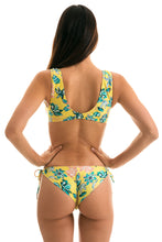 Cargar imagen en el visor de la galería, Model Back: Rio De Sol Bragas Bottom Florescer High Comfort