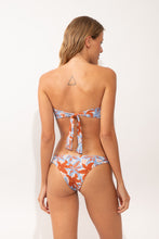 Cargar imagen en el visor de la galería, Model Back: Rio De Sol Sostén Top Olyra Mavi