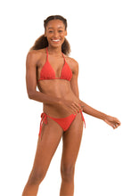 Cargar imagen en el visor de la galería, Image 04: Rio De Sol Bragas Bottom Malibu-Chili Cheeky-Tie