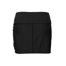 Cargar imagen en el visor de la galería, Product Back: Rio De Sol Falda De Playa Nero Skirt-Knot