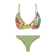 Cargar imagen en el visor de la galería, Product Back: Rio De Sol Conjunto Set Tropical Paola Mia