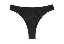 Cargar imagen en el visor de la galería, Product Front: Rio De Sol Bragas Bottom Shimmer-Black Nice-Fio