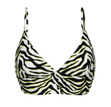 Cargar imagen en el visor de la galería, Product Front: Rio De Sol Sostén Top Wild-Black Tri-Tank