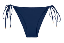 Cargar imagen en el visor de la galería, Product Front: Rio De Sol Bragas Bottom Navy Lacinho