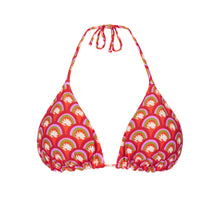 Cargar imagen en el visor de la galería, Product Front: Rio De Sol Sostén Top Floral-Scales Tri-Inv