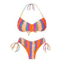 Cargar imagen en el visor de la galería, Product Front: Rio De Sol Conjunto Set Stripes Corine Lola
