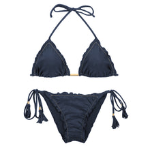Cargar imagen en el visor de la galería, Product Front: Rio De Sol Conjunto Set Shimmer-Shark Frufru
