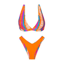 Cargar imagen en el visor de la galería, Product Back: Rio De Sol Conjunto Set Stripes Alba Cali