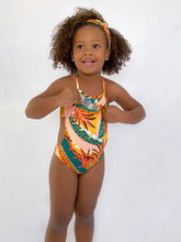 Cargar imagen en el visor de la galería, Model Front: Rio De Sol Bañador Niña De Una Pieza Body El-Arco Kids