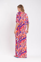 Cargar imagen en el visor de la galería, Model Back: Rio De Sol Vestido De Playa Funny Long Dress