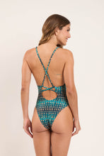 Cargar imagen en el visor de la galería, Model Back: Rio De Sol Una Pieza Brisa Sunny