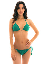 Cargar imagen en el visor de la galería, Model Front: Rio De Sol Bragas Bottom Malaquita Eva Micro
