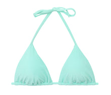 Cargar imagen en el visor de la galería, Product Front: Rio De Sol Sostén Top Malibu-Menta Tri-Inv