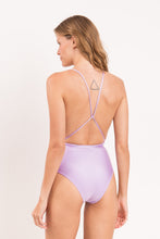 Cargar imagen en el visor de la galería, Model Back: Rio De Sol Una Pieza Shimmer-Harmonia New Vegas