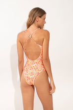 Cargar imagen en el visor de la galería, Model Back: Rio De Sol Una Pieza Ditsy-Butter Julia