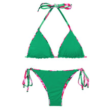 Cargar imagen en el visor de la galería, Product Back: Rio De Sol Conjunto Set Parrots Tri-Inv Ibiza