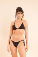 Cargar imagen en el visor de la galería, Model Front: Rio De Sol Conjunto Set Bora-Black Tri-Inv Lacinho