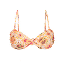 Cargar imagen en el visor de la galería, Product Front: Rio De Sol Sostén Top Mosaico Bandeau-Joy
