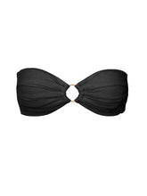 Cargar imagen en el visor de la galería, Product Front: Rio De Sol Sostén Top Malibu-Black Mavi