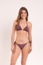 Cargar imagen en el visor de la galería, Model Front: Rio De Sol Conjunto Set Malibu-Ebano Tri-Inv Lacinho