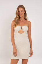 Cargar imagen en el visor de la galería, Model Front: Rio De Sol Mini Dress Brisa-Offwhite Sara Dress
