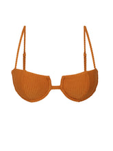Cargar imagen en el visor de la galería, Product Front: Rio De Sol Sostén Top Ferrugo Juliette