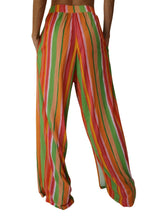 Cargar imagen en el visor de la galería, Model Back: Rio De Sol Pantalones De Playa Utah Wide Pants