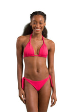 Cargar imagen en el visor de la galería, Model Front: Rio De Sol Conjunto Set Dots-Virtual-Pink Mel Italy