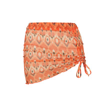 Cargar imagen en el visor de la galería, Product Front: Rio De Sol Falda De Playa Maracai Mini Skirt Ruched