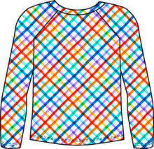 Cargar imagen en el visor de la galería, Model Front: Rio De Sol Traje De Baño Chico Square Rash-Guard Kids