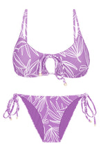 Cargar imagen en el visor de la galería, Product Front: Rio De Sol Conjunto Set Trail-Purple Tank-Tie Ibiza-Comfy