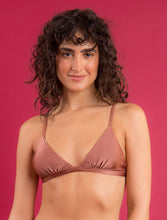 Cargar imagen en el visor de la galería, Image 09: Rio De Sol Sostén Top Shimmer-Copper Tri-Fixo