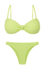 Cargar imagen en el visor de la galería, Product Front: Rio De Sol Conjunto Set Bora-Citrus Bandeau-Joy Leblon