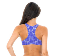 Cargar imagen en el visor de la galería, Model Back: Rio De Sol Sostén Soutien Bluejean Sporty