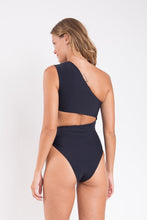 Cargar imagen en el visor de la galería, Model Back: Rio De Sol Una Pieza Nero Zadar-Op
