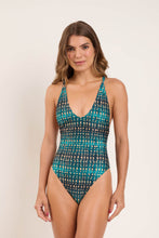 Cargar imagen en el visor de la galería, Model Front: Rio De Sol Una Pieza Brisa Sunny