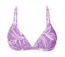 Cargar imagen en el visor de la galería, Product Front: Rio De Sol Sostén Top Trail-Purple Tri-Fixo
