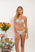 Cargar imagen en el visor de la galería, Image 07: Rio De Sol Conjunto Set Tiny-Garden Bandeau-Knot Italy