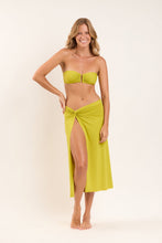 Cargar imagen en el visor de la galería, Image 04: Rio De Sol Falda De Playa Fluity-Abacateiro Long Skirt Knot