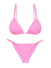 Cargar imagen en el visor de la galería, Product Front: Rio De Sol Conjunto Set Crespinho-Rosa Lia-Noa Cheeky-Noa